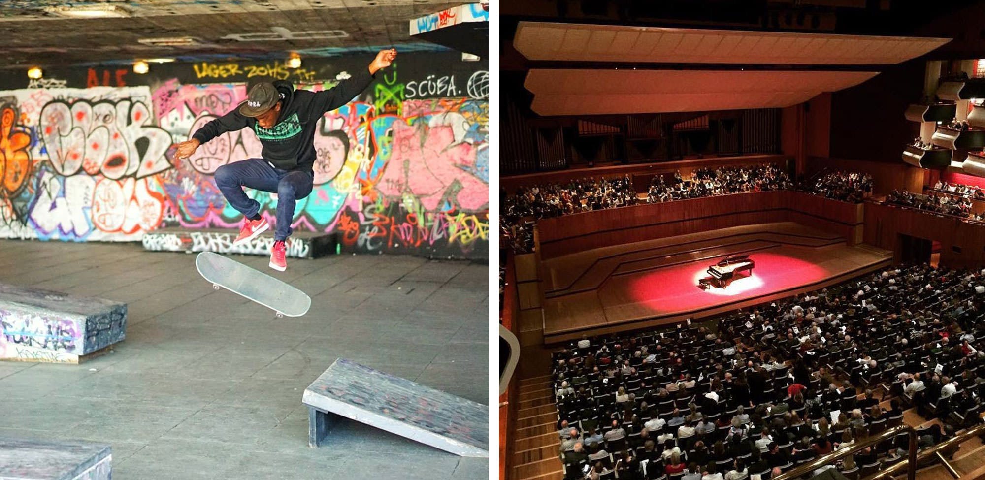 From the undercrofts to the royal festival hall, southbank district has much to offer in terms of entertainment